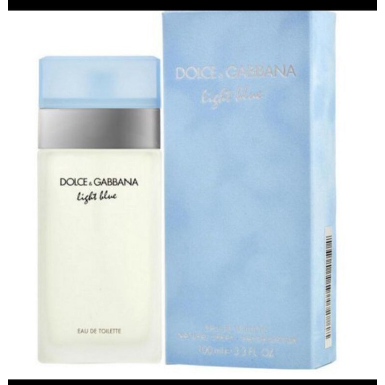 D&amp;G Dolce&amp;Gabbana Light Blue 淺藍 女性淡香水 自然清新持久100ml
