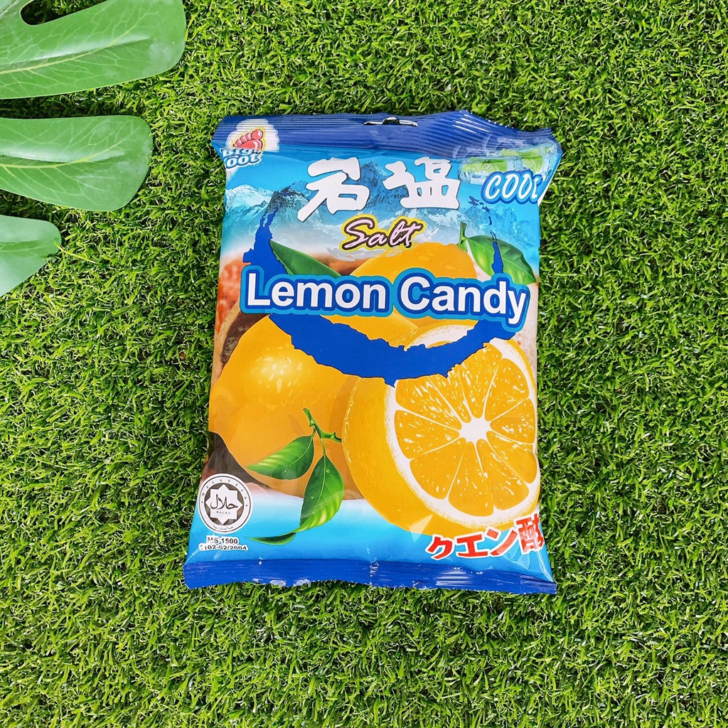 【疲老闆】馬來西亞 BF 檸檬岩鹽糖 138g 袋 糖果 海鹽檸檬糖 薄荷岩鹽檸檬糖 岩鹽 檸檬糖