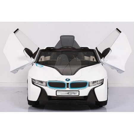 BMW 寶馬I8 兒童可遙控電動車 (白色) 雙驅版 授權車 (誠可議)