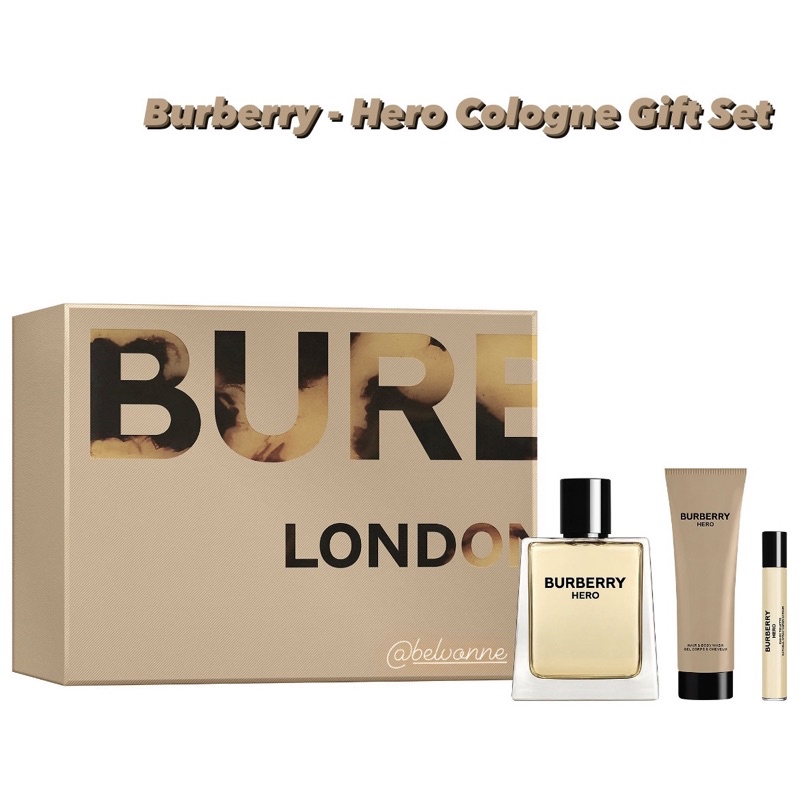 Burberry - Hero Cologne Gift Set  英雄神話男性淡香水禮盒