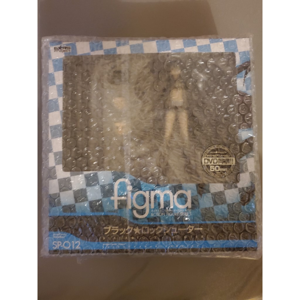 [收藏出清] Figma 可動人形 日版 編號SP-012號 黑岩射手 DVD同捆版、外盒無損、全新未拆