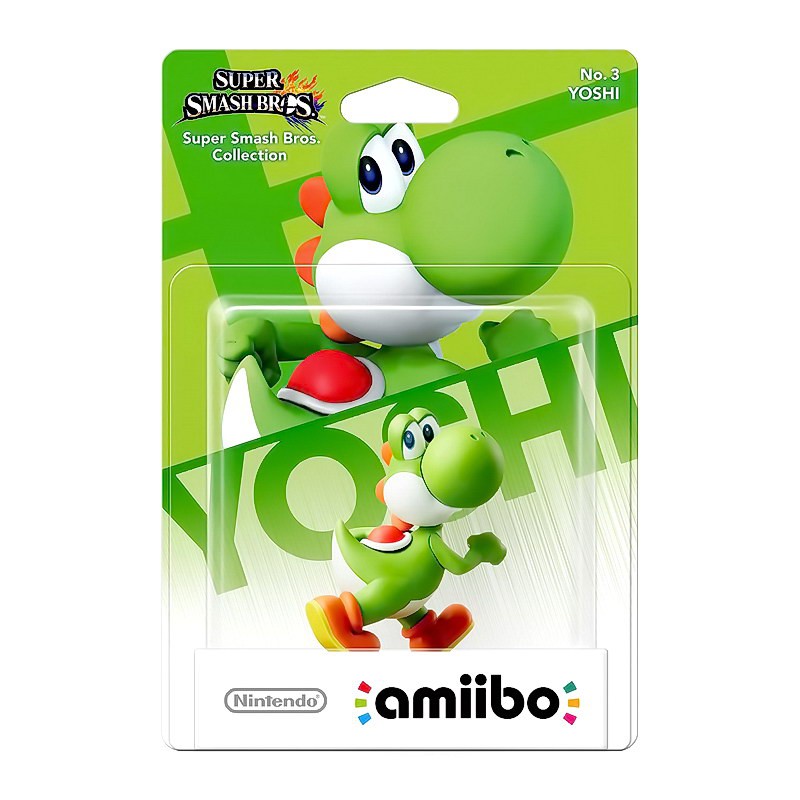 任天堂 AMIIBO NFC SWITCH NS 任天堂明星大亂鬥 耀西 YOSHI【台中恐龍電玩】