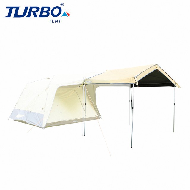 【TURBO TENT】TURBO Lite300 延伸屋簷 乾隆黃三代帳配色