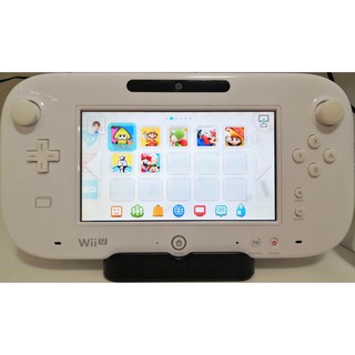 Wii U 主機32gb Gamepad 白色漆彈大作戰同捆含豪華配件組 二手良品 Wiiu主機 蝦皮購物