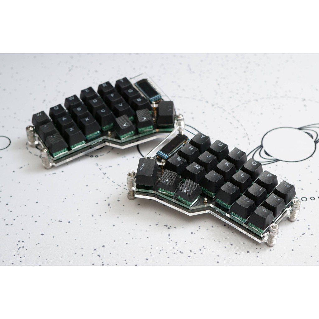 Corne Light 分離式直列 40% 機械式鍵盤套件 (支援MX軸、Choc矮軸)