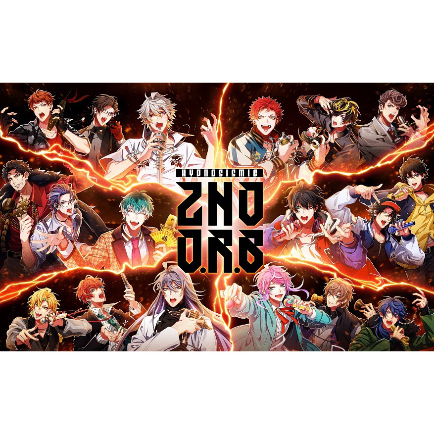 催眠麥克風 海報 山田一郎 二郎 三郎 碧棺左馬刻 理鶯 飴村亂數 夢野幻太郎 神宮寺寂雷 伊弉冉一二三 觀音坂獨步