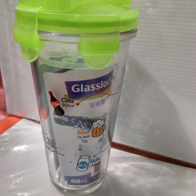 Glasslock 玻璃隨行杯 450ml