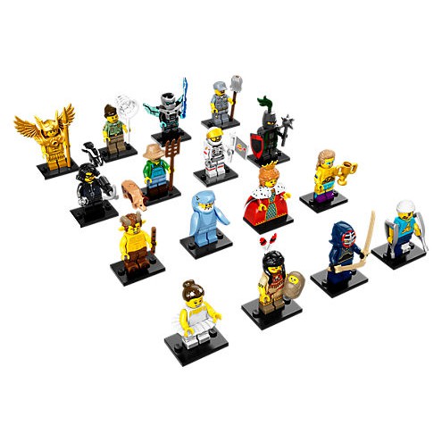 【HaoHao】LEGO樂高 71011 15代全套16隻 全新拆袋（鯊魚人、芭蕾、皇后⋯⋯）