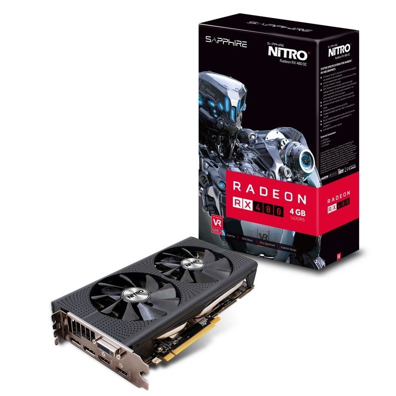 《 故障》藍寶 SAPPHIRE NITRO+ Radeon™ RX 480 4G GDDR5