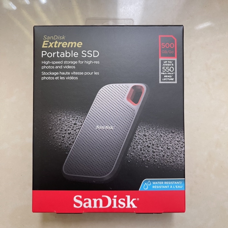 SanDisk Extreme Portable SSD 500G 外接式固態硬碟