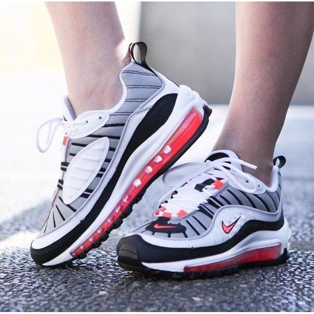 nike 98 solar red