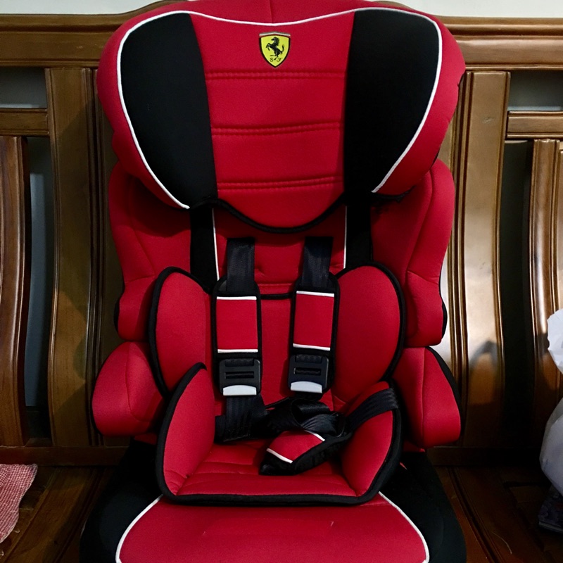✈️正貨 近全新 法國 Ferrari法拉利旗艦成長型汽座 汽車安全座椅💺