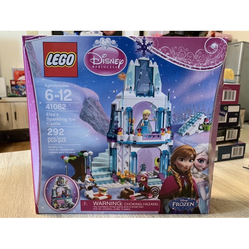 LEGO 41062 樂高 冰雪奇緣 迪士尼公主系列 艾莎的閃亮冰雪城堡