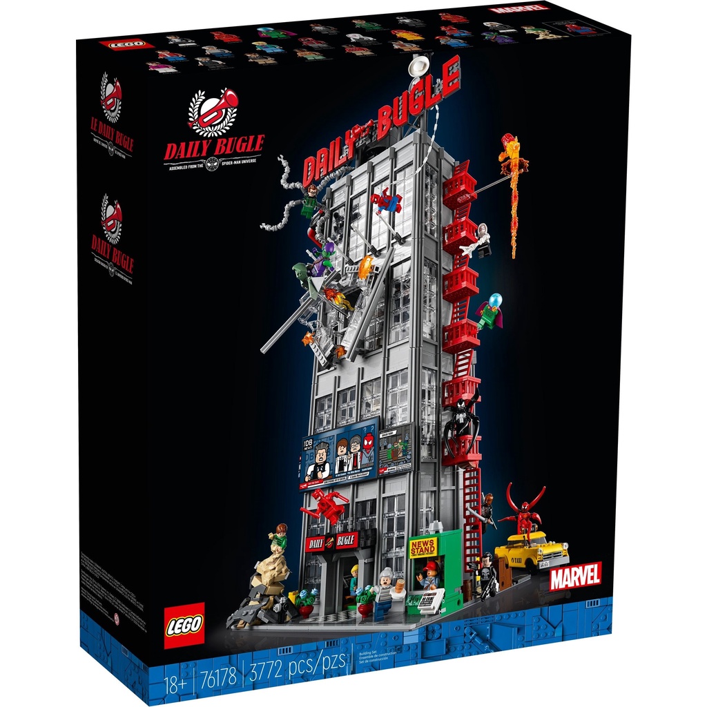 【台中OX創玩所】 LEGO 76178 超級英雄系列 蜘蛛人 號角日報 SUPER HEROES 樂高