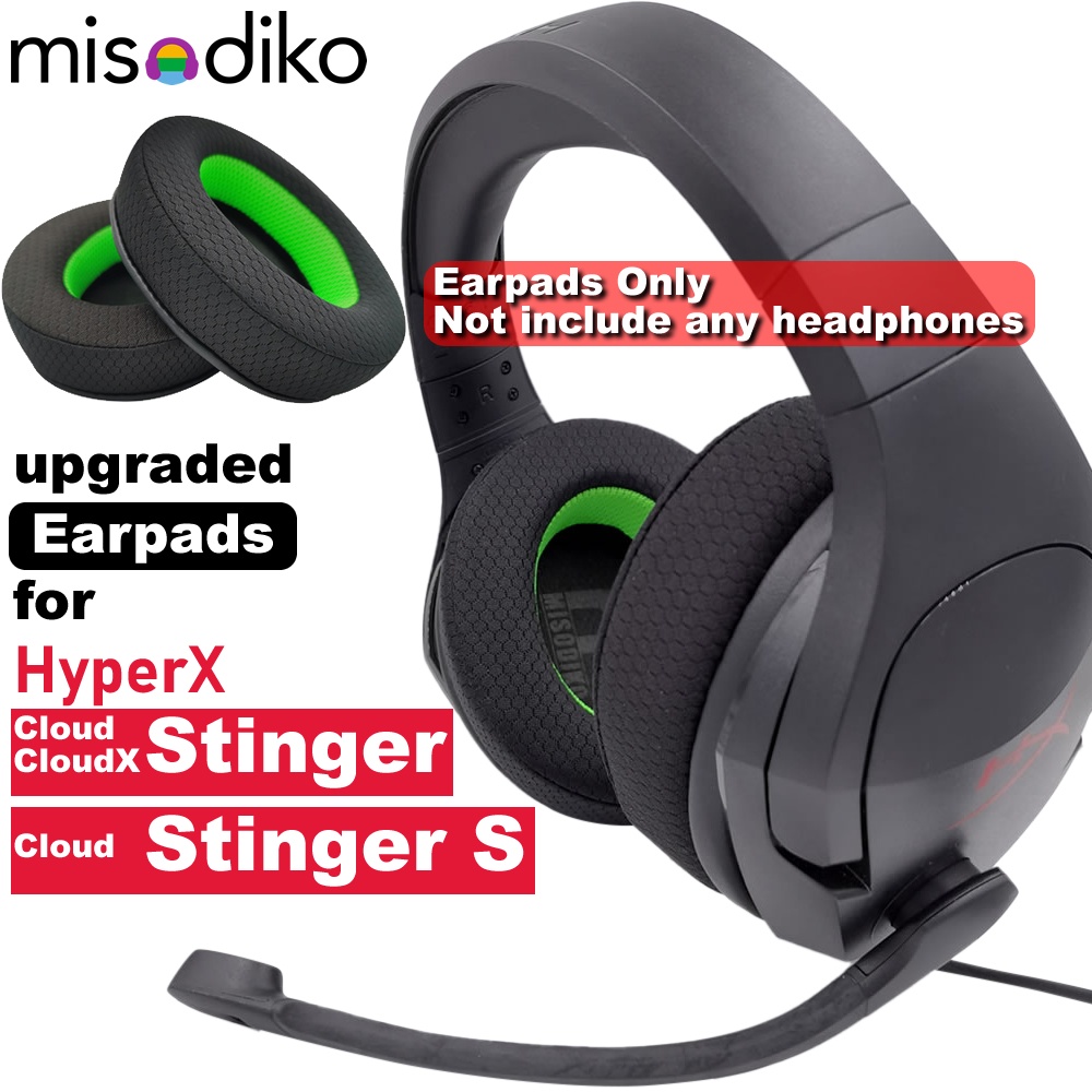 misodiko耳機替換耳罩頭梁條 適用HyperX Cloud Stinger毒刺 毒刺S