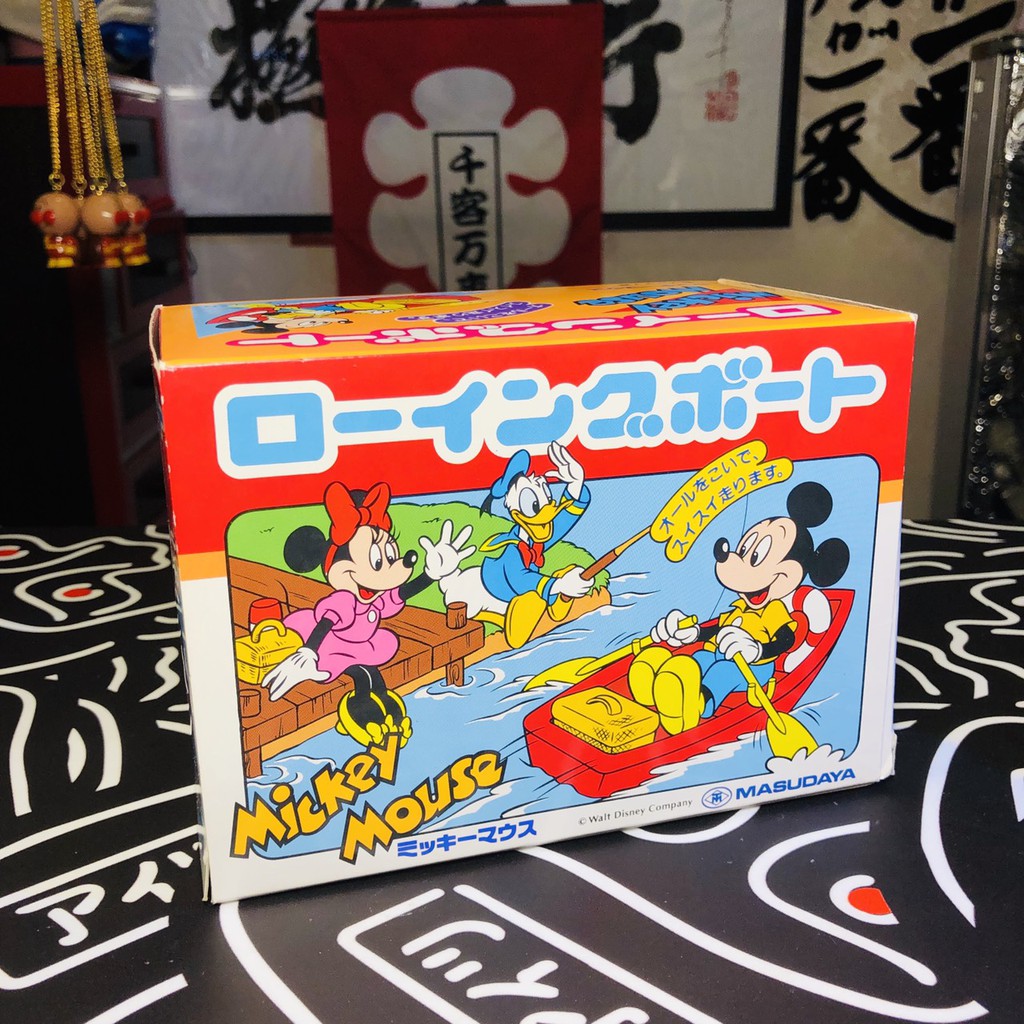 🔥新商品入荷🔥米奇 迪士尼 DISNEY 划船 發條玩具 增田屋 划船米奇 MICKY MOUSE MASUDAYA