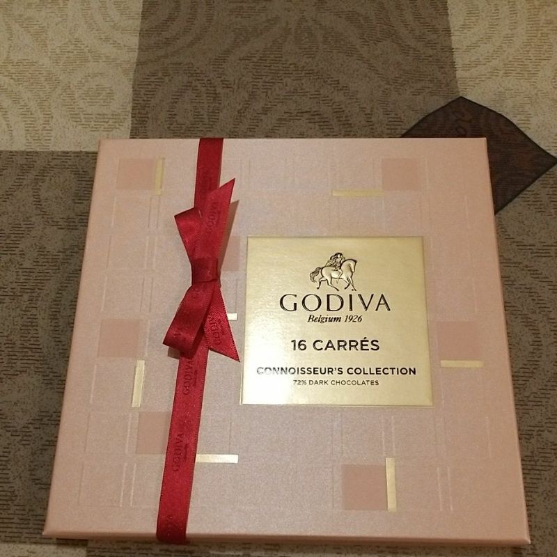 Godiva黑巧克力禮盒16片裝