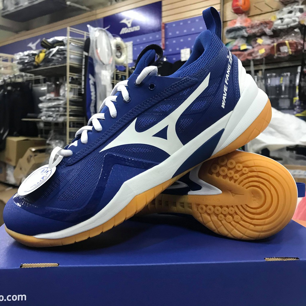 免運!最新3E寬楦【YVM羽球】Mizuno 美津濃 Wave FANG ZERO 羽球鞋 71GA199027 襪套式