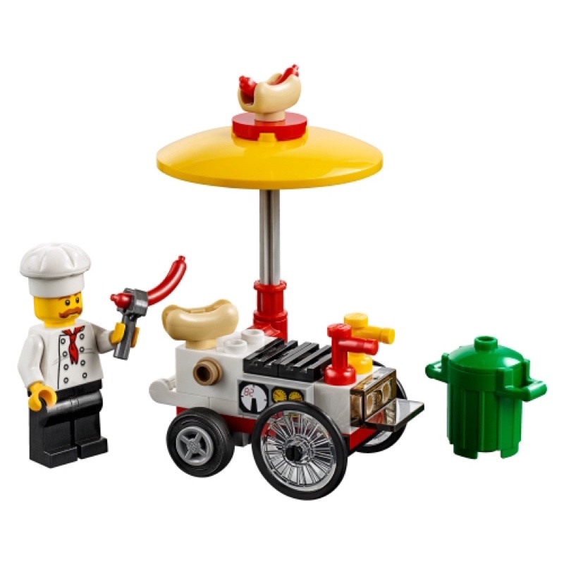 LEGO 樂高30356 city系列 熱狗販賣車