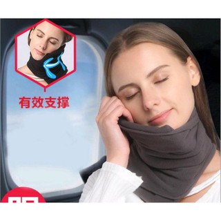 護頸枕旅行枕 便攜枕頭飛機枕 汽車旅途圍脖枕辦公休閒午睡U型枕 旅行枕漂浮氣枕腰枕午安枕靠枕 3633