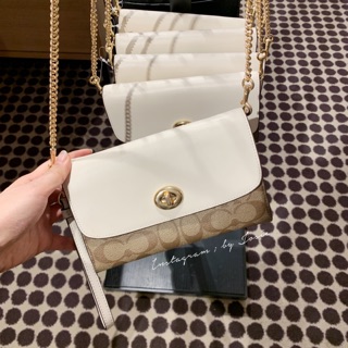 美國正品🇺🇸 Coach 經典款 Woc 手拿包 斜揹包