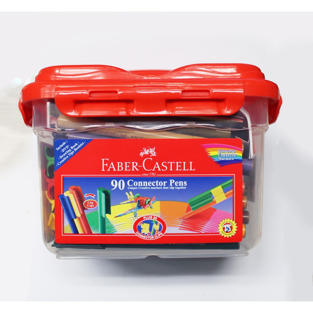 搬家出清‼️塗鴉必備✨ Faber-Castell 90色萬用工具箱連接彩色筆 好市多 Costco