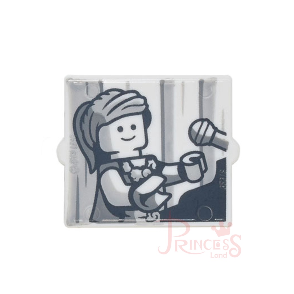 公主樂糕殿 樂高 LEGO 1x2x2 白色 窗戶 印刷磚 女生 鋼琴 電視機 螢幕 僅出現 10297 T596