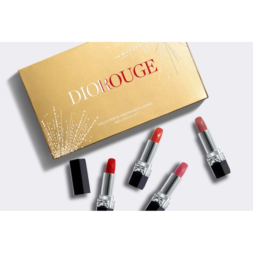 dior mini lipstick set