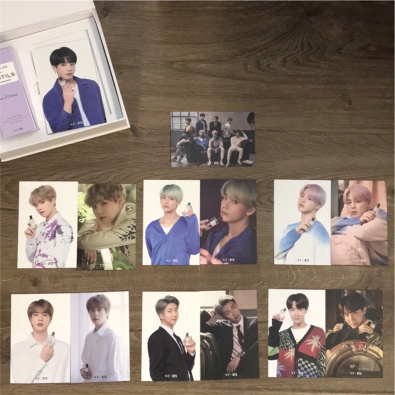 現貨bts X Vt 香水小卡拆售 蝦皮購物