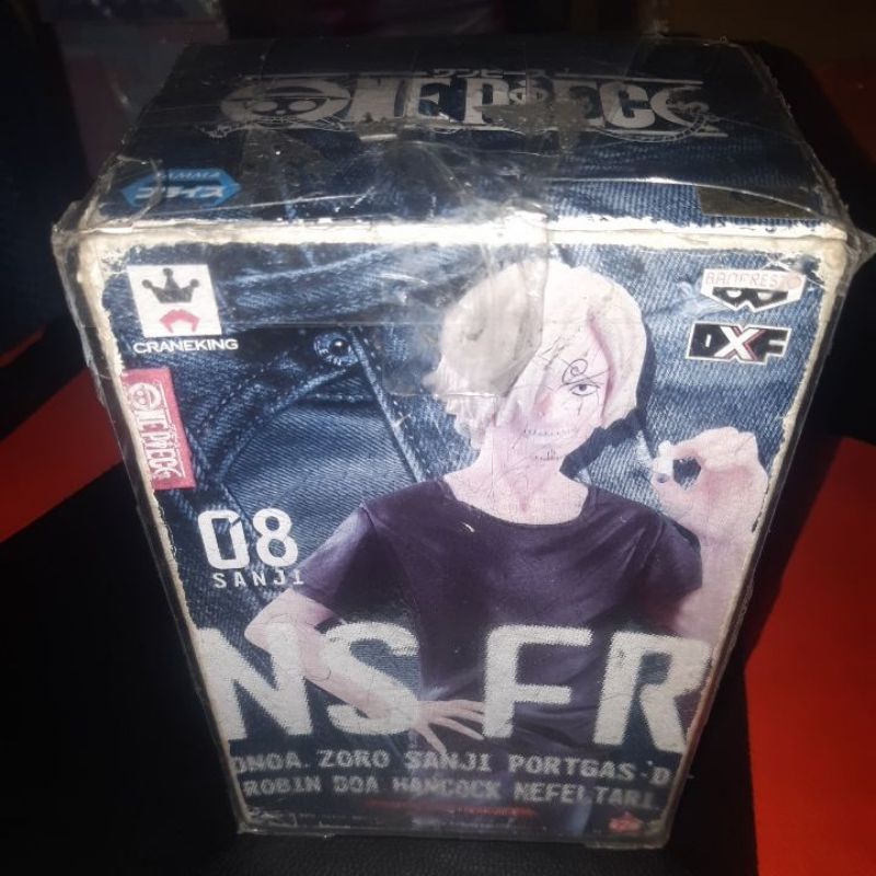 金證 海賊王 DXF NSFR JEANS FREAK 牛仔褲 香吉士