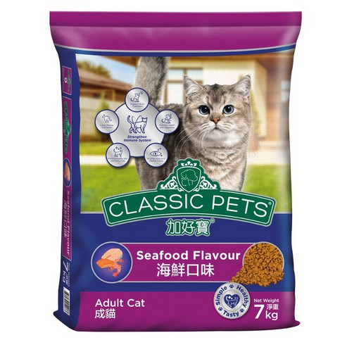 貓飼料CP加好寶乾貓糧7kg - 海鮮/鮪魚/海洋魚3種口味