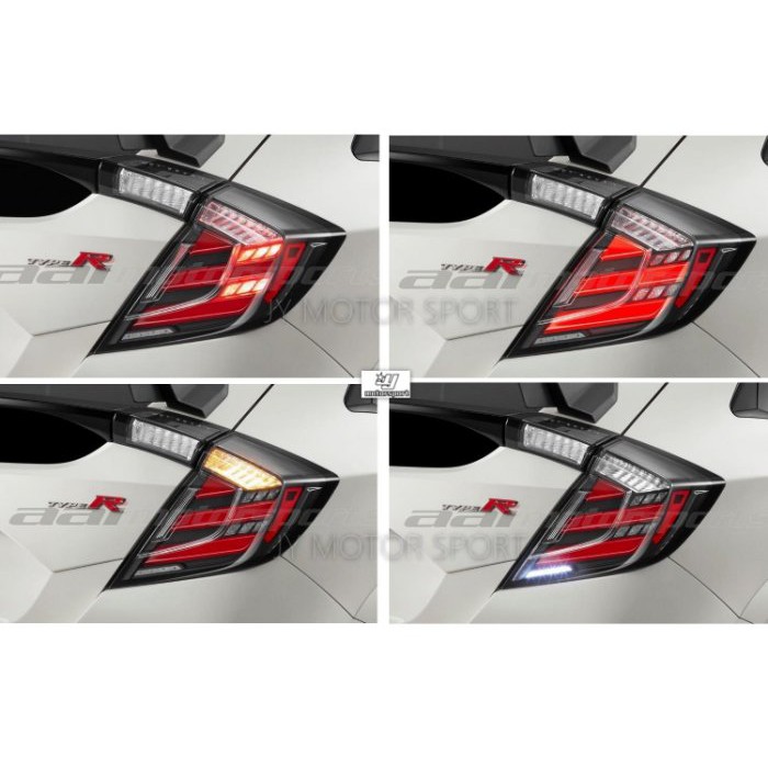 JY MOTOR 車身套件~HONDA TYPE-R FK7 FK8 日本 MUGEN 無限 LED 光柱 尾燈
