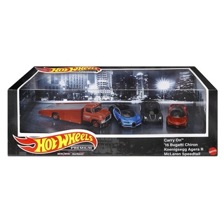 風火輪 1/64 Hot Wheels PREMIUM 風火輪合金車系列收藏組 合金 套組 麥拉倫 布加迪 科尼賽克