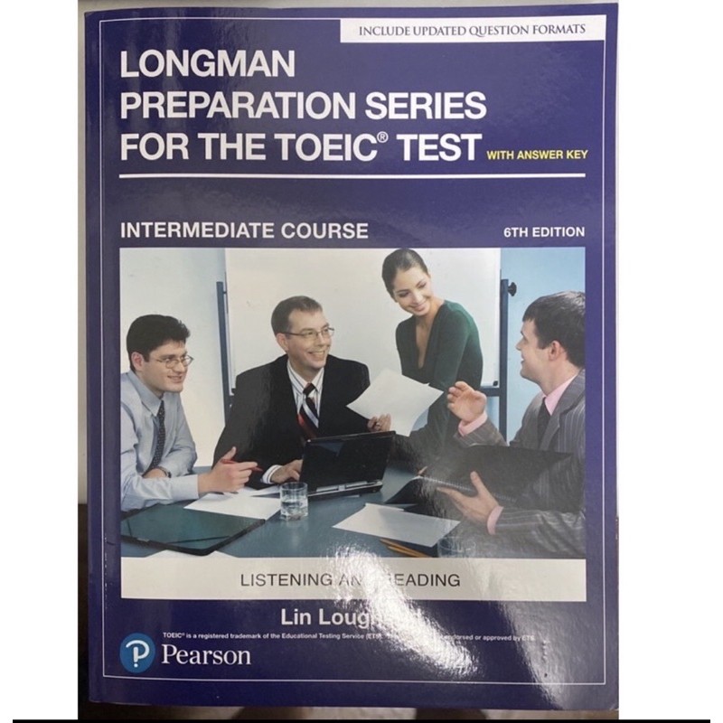 Longman Preparation Series for the TOEIC  多益 6/E 附光碟答案卡
