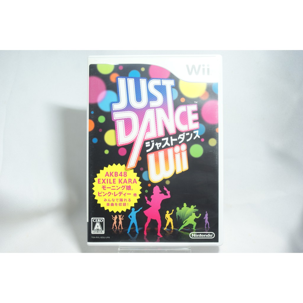 [耀西]二手 純日版 任天堂 Wii Just Dance Wii 含稅附發票