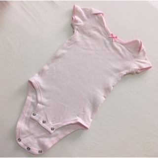 carter's卡特嬰兒短袖棉質6-12M包屁衣 連身褲 連身服 連身衣 二手