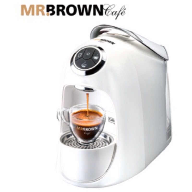 《全新現貨出清》MRBROWN Mr’brown 膠囊咖啡機 白色 S20 金車伯朗咖啡 保固內 全新未使用