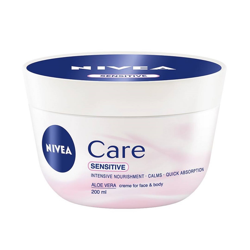 10%蝦幣【NIVEA 妮維雅】全方位潤膚霜200ml (敏感肌適用) 效期2025.02【淨妍美肌】