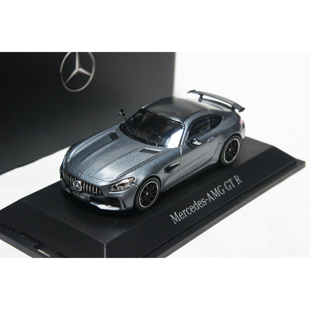 【現貨特價】賓士原廠 1:43 Norev Mercedes Benz  AMG GT R Coupe 2017 銀灰