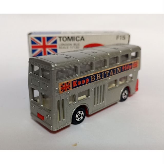 TOMICA 日製藍盒 F15 LONDON BUS 倫敦巴士
