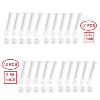 Pcf* 10 件裝塑料泳池接頭銷橡膠密封圈游泳池插頭,用於 Intex 地面圓形金屬框架池