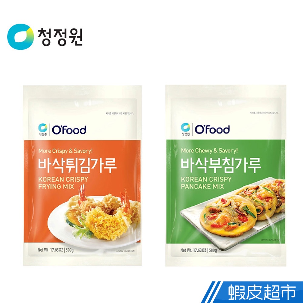 韓國清淨園 煎餅粉/酥炸粉 (500g) 韓式料理 蝦皮直送 現貨