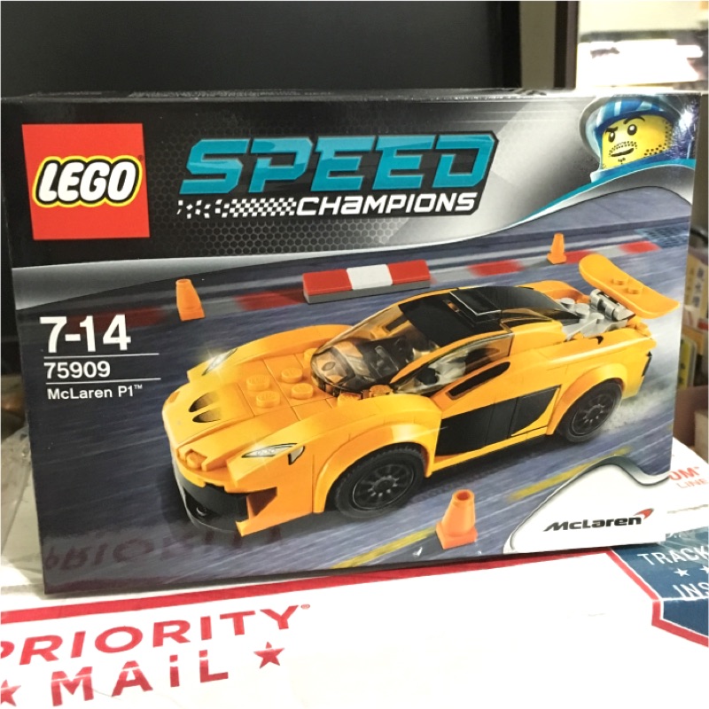 「全新未拆」LEGO樂高 #75909 SPEED CHAMPIONS系列 麥拉倫 P1 Mclaren 賽車