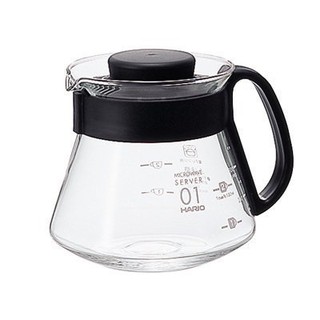 【多塔咖啡】HARIO V60 耐熱玻璃壺 1~3杯用 360ml 咖啡壺 XVD-36 手沖下座玻璃壺 可搭配v60
