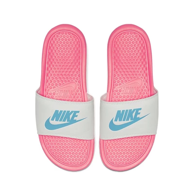 Nike Benassi JDI 女鞋 白藍綠 拖鞋 343881-616