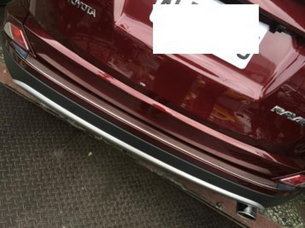 (車之房) 2016 RAV4 4.5代 專用 後車廂防刮條 後保桿上飾條 卡夢飾條