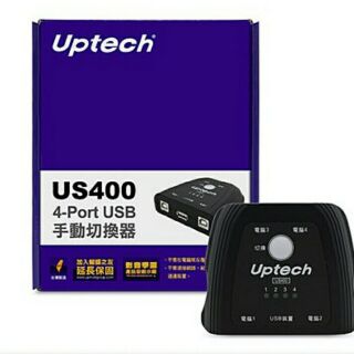 Uptech US400 4-Port USB手動切換器