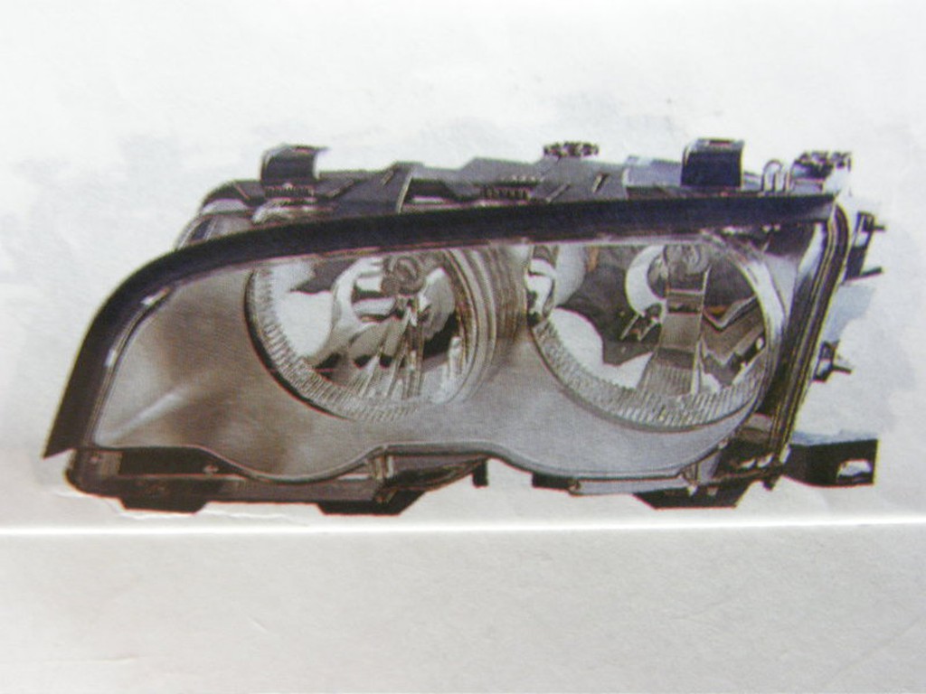 BMW E46 3系列 2D 2門 98 99 大燈 頭燈 (鍍鈦,黑) 另有各車系引擎,板金,底盤零件 歡迎詢問