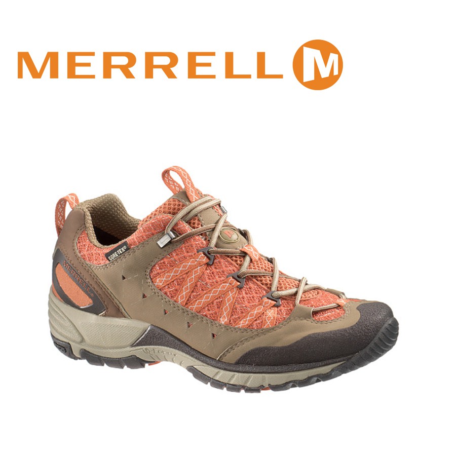 MERRELL美國 女 AVIAN LIGHT SPORT GTX 棕/橘/越野鞋/休閒鞋/ML16782/悠遊山水