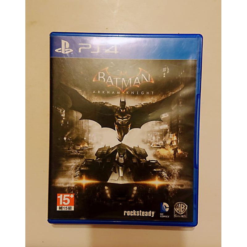 光碟無刮 Ps4 蝙蝠俠阿卡漢騎士英文版 沒出中文版 Batman Arkham Knight 英韓字幕 蝦皮購物